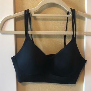 Black Nike Yoga Sports Bra